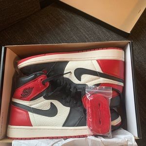 Bred Toe 1s sz 8.5